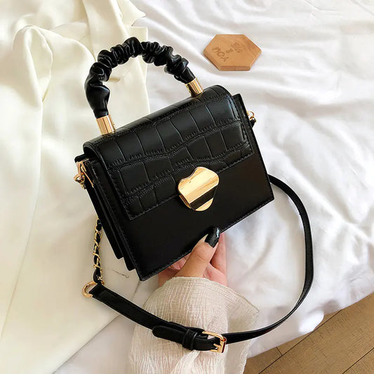 Portable Small Square Messenger Bag